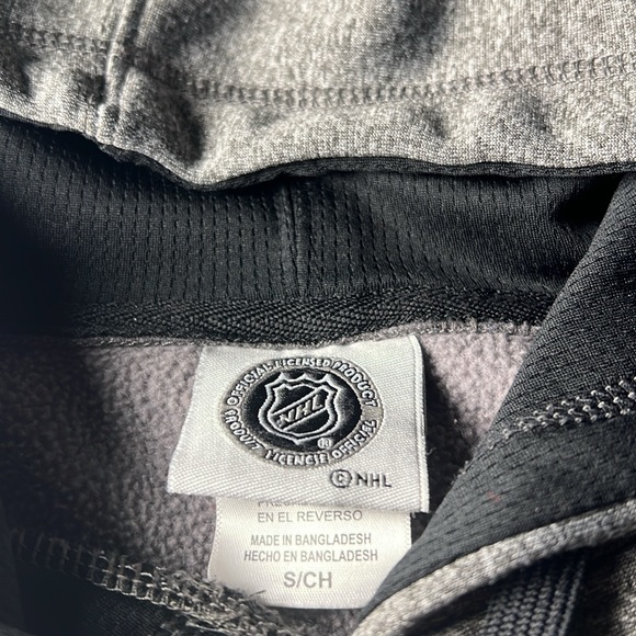 NHL Mens Penguins Hoodie Color Gray Size Small - Picture 4 of 5